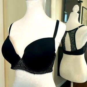 Felina black lace bra